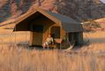 This safari uses spacious en-suite tents with comfortable beds situated on private sites