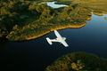 The Northern Botswana Safari includes a flight over the Okavango Delta as one of the methods of travelling between wildlife areas.