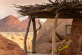 A room and balcony with a view. Camp Kipwe, Damaraland.